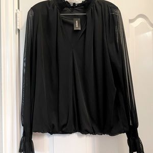 NWT Black Express Blouse